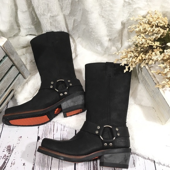 harley davidson pull on boots